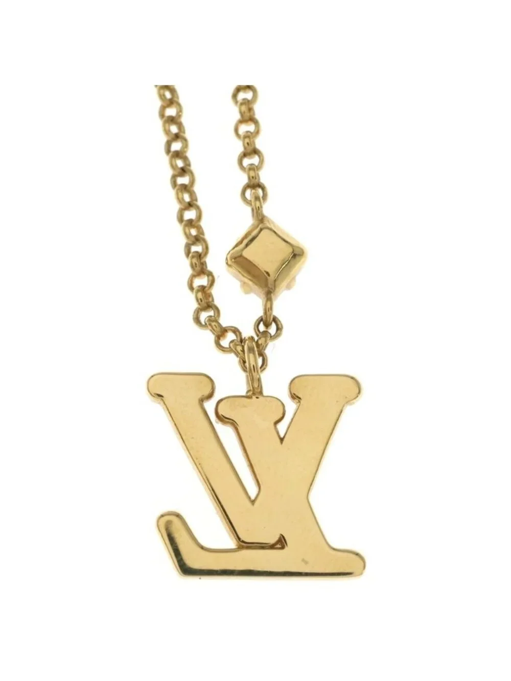 Louis Vuitton Necklace LV Neckless Pendant Chain Gold